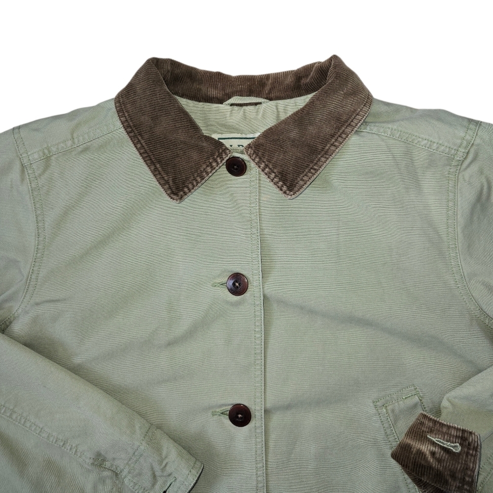 Vintage L.L.Bean Light Sage Barn/Hunting Jacket - Picture 7 of 16